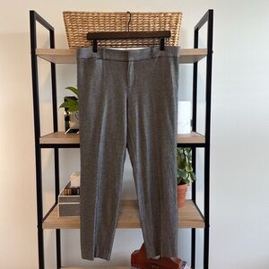 Banana Republic Mid-Rise Sloan Jacquard Print Woven Career Dress Pant Trouser, 1